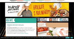 Desktop Screenshot of kulinar.cz